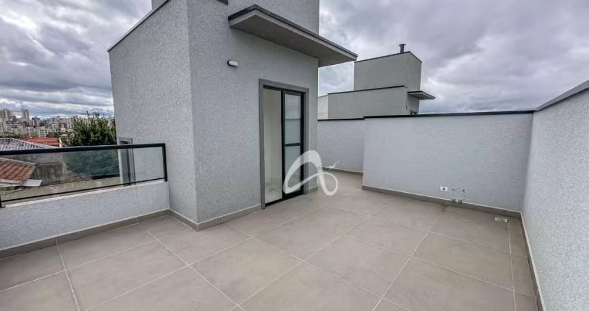 Triplex novo em condomínio à venda, com 03 quartos sendo 1 suíte, terraço com churrasqueira no Bairro Novo Mundo, Curitiba/PR.