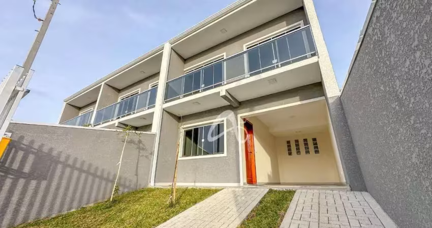 Sobrado com amplo terreno à venda | 2 suítes | 87 m² construídos | 113 m² de terreno | alto boqueirão.