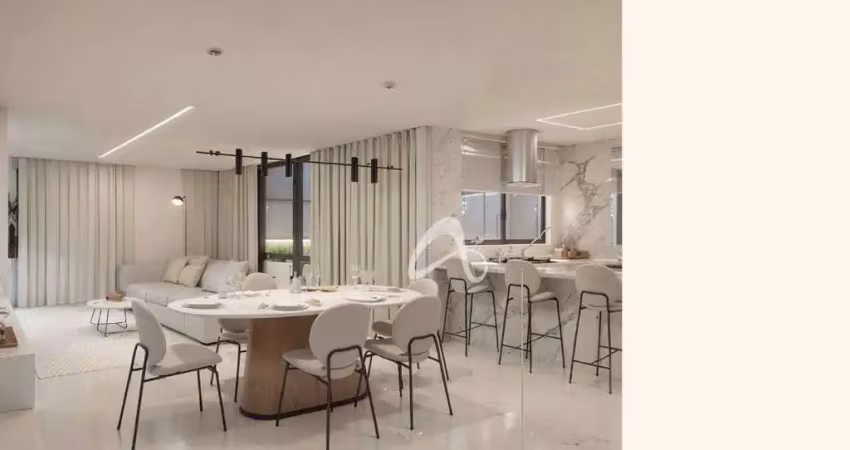 Apartamento novo à venda, 3 suítes, sacada com churrasqueira e um alto padrão de acabamento, no bairro seminário, curitiba /pr.