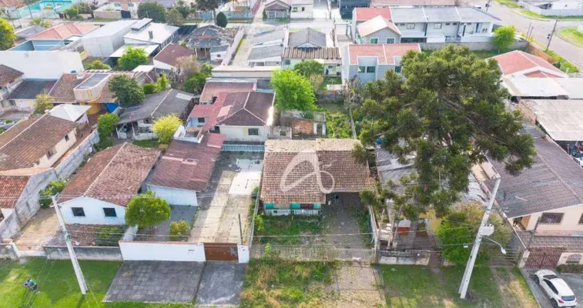 Terreno de frente para a rua à venda, com 461,52 m² no bairro cajuru - curitiba/pr.