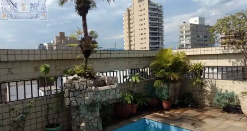 Cobertura Duplex linda, reformada e com elevador privativo. - Pompeia - Santos/SP