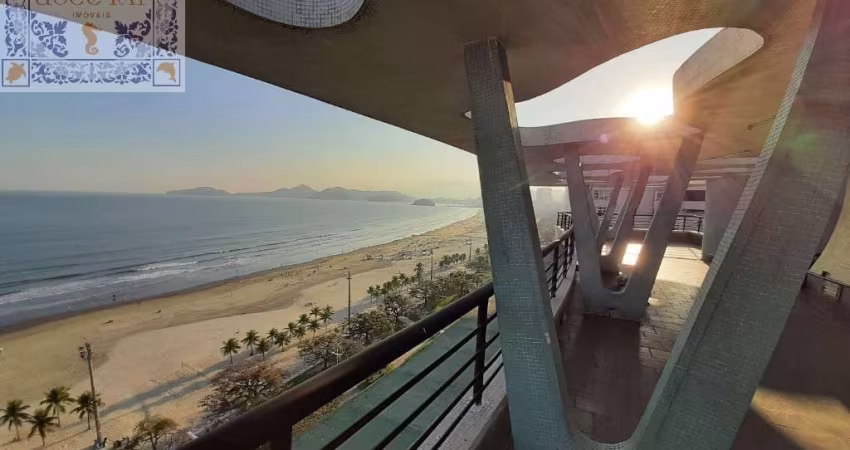 Venda Apartamento Santos SP - mAr dOce lAr com lazer completo, na orla da praia do Boqueirão!