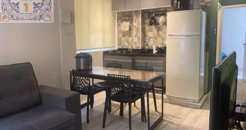 Venda Apartamento Santos SP - mAr dOce lAr Pronto para Morar, com 1 dormitório, 250m da praia do José menino!