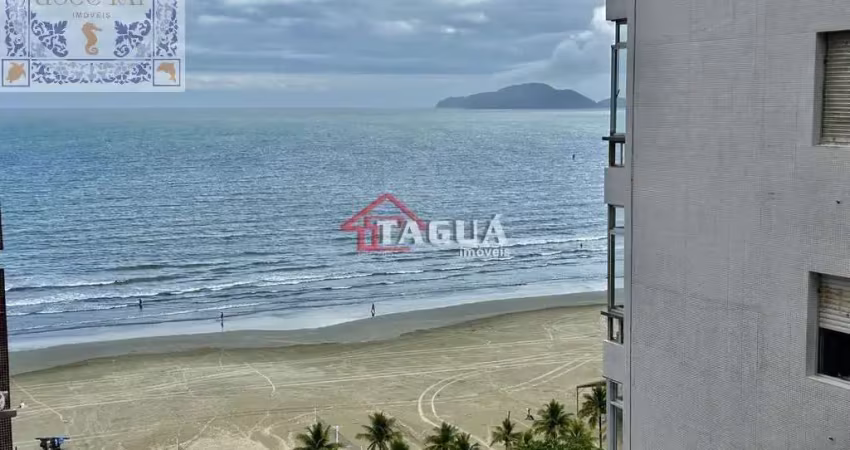Venda Apartamento Santos SP - mAr dOce lAr de 1 dormitório, beira-mar, com lazer no Verde Mar (Artacho Jurado) no Boqueirão!