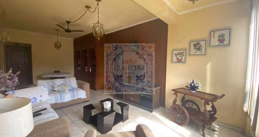 Apartamento clássico e amplo com 3 dormitórios, 148 m² - Marapé - Santos/SP