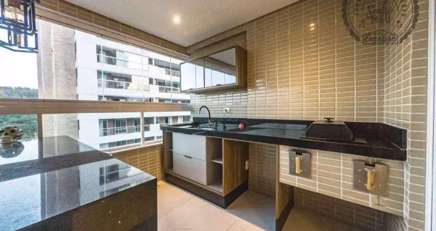 Apartamento com 3 dormitórios à venda, 147 m² por r$ 1.600.000,00 - canto do forte - praia grande/sp