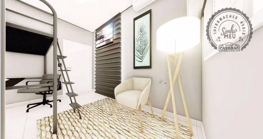Apartamento com 2 dormitórios à venda, 66 m² por r$ 435.000,00 - caiçara - praia grande/sp