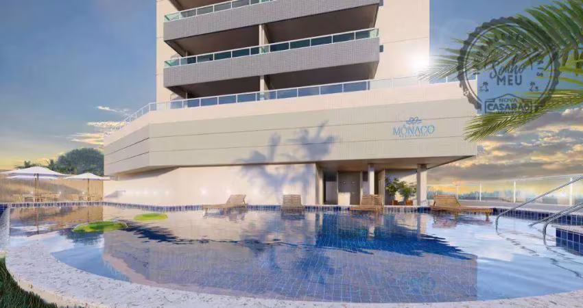 Apartamento com 2 dormitórios à venda, 76 m² por r$ 449.000,00 - caiçara - praia grande/sp