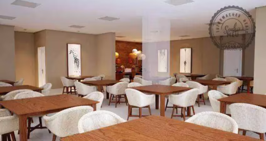 Apartamento com 2 dormitórios à venda, 62 m² por r$ 530.000,00 - canto do forte - praia grande/sp