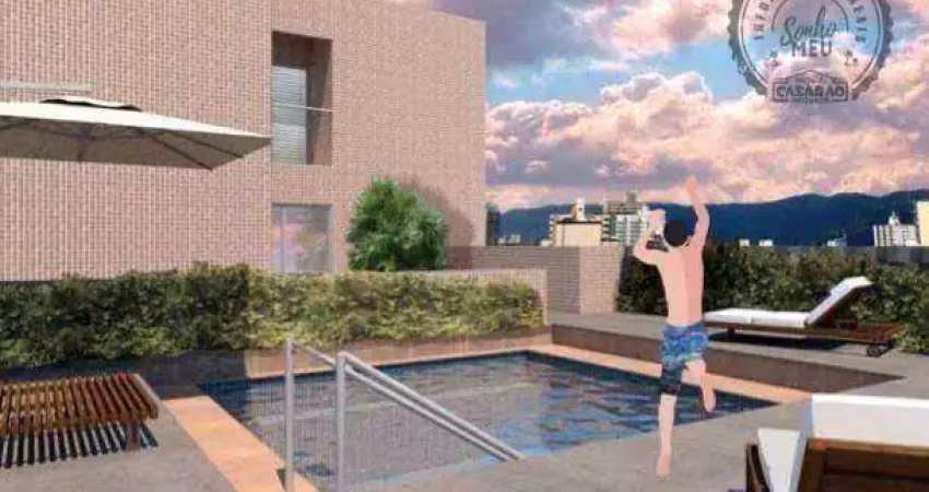 Apartamento com 1 dormitório à venda, 44 m² por r$ 299.590,00 - boqueirão - praia grande/sp