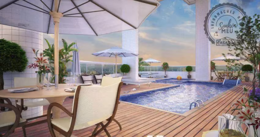 Apartamento com 2 dormitórios à venda, 73 m² por r$ 487.410,00 - aviação - praia grande/sp
