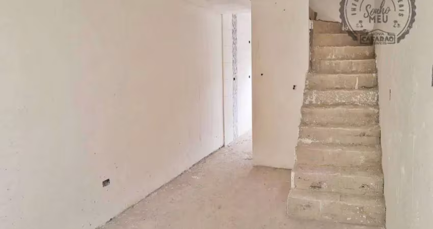 Sobrado com 2 dormitórios à venda, 55 m² por r$ 260.000,00 - caiçara - praia grande/sp