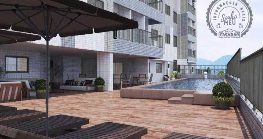 Apartamento com 3 dormitórios à venda, 127 m² por r$ 869.000,00 - canto do forte - praia grande/sp