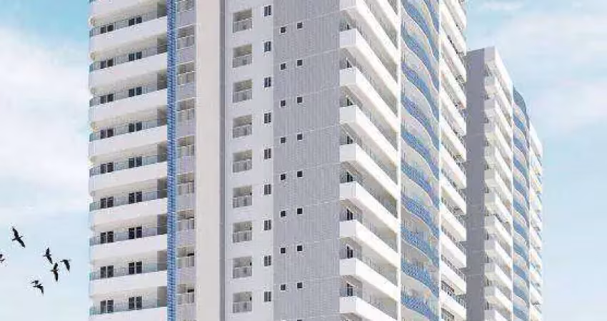 Apartamento com 2 dormitórios à venda, 80 m² por r$ 455.000,00 - ocian - praia grande/sp