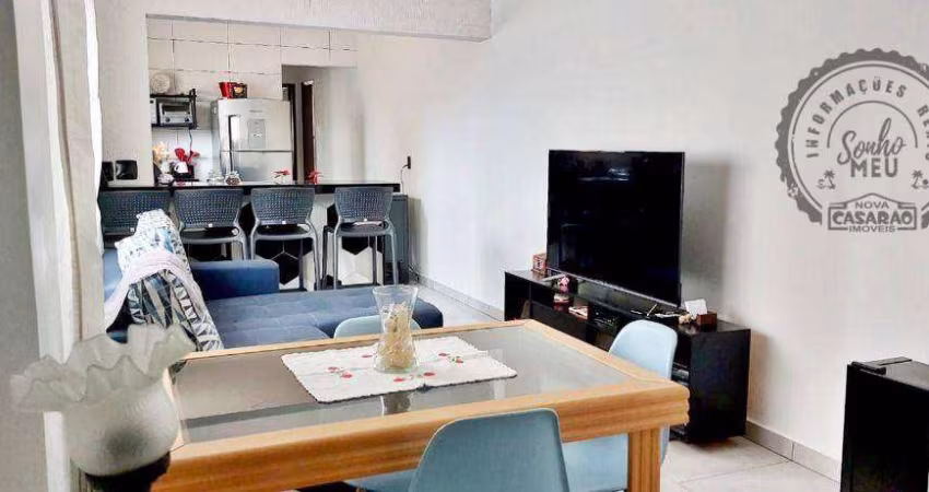 Apartamento Garden com 2 dormitórios à venda, 110 m² por R$ 450.000,00 - Guilhermina - Praia Grande/SP