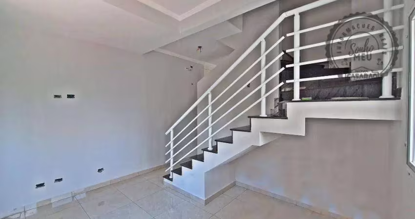 Sobrado com 2 dormitórios à venda, 128 m² por R$ 580.000,00 - Aviação - Praia Grande/SP