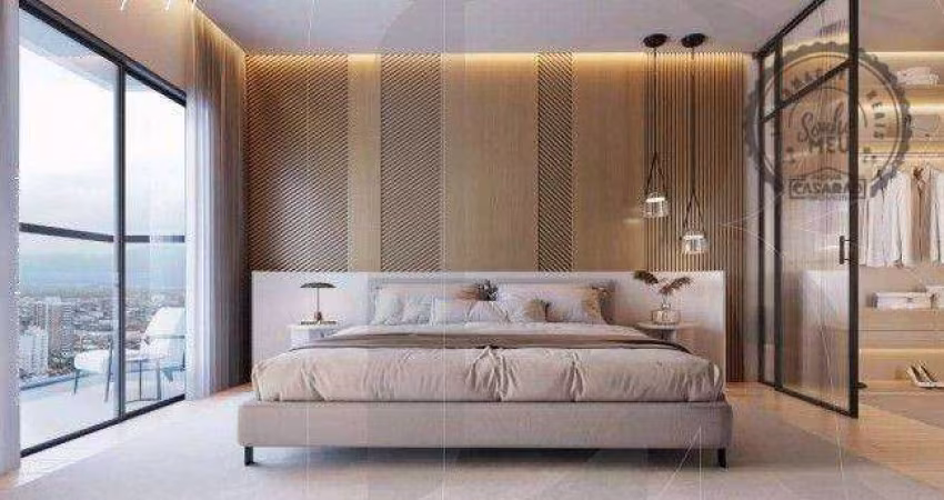 Apartamento Garden com 2 dormitórios à venda, 156 m² por R$ 1.118.623,80 - Guilhermina - Praia Grande/SP