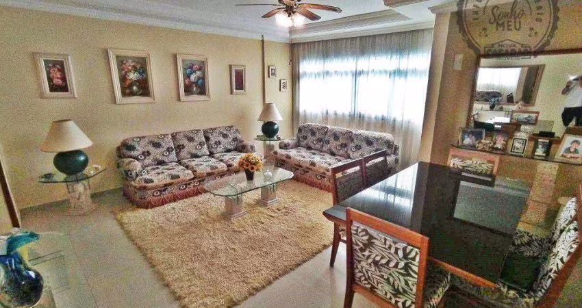 Apartamento com 3 dormitórios à venda, 102 m² por R$ 750.000,00 - Boqueirão - Praia Grande/SP