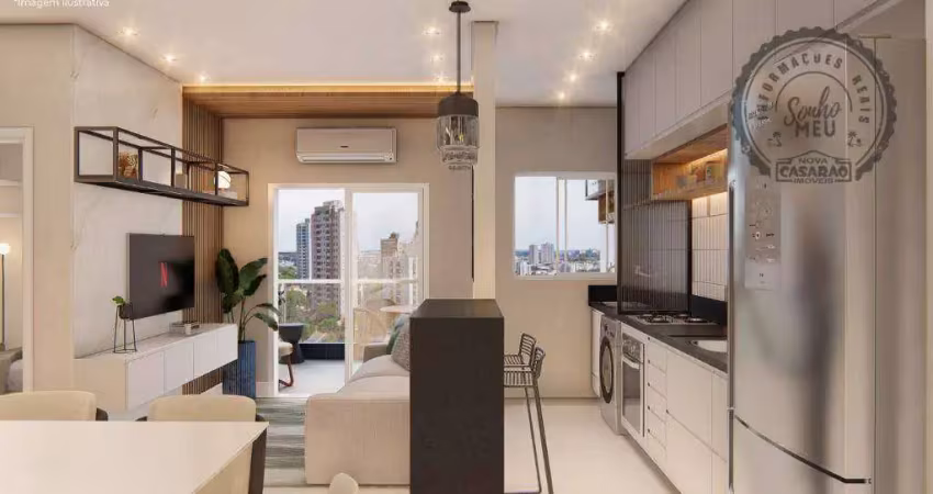 Apartamento com 3 quartos à venda na Rua Colômbia, Guilhermina, Praia Grande