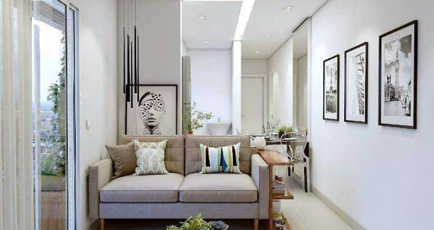 Apartamento com 2 dormitórios à venda, 63 m² por R$ 568.000,00 - Guilhermina - Praia Grande/SP
