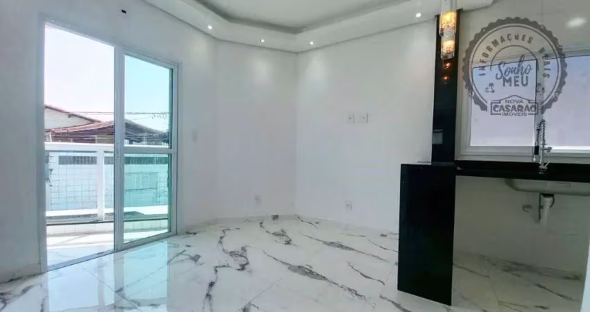 Casa em condomínio fechado com 2 quartos à venda na Rua José Jorge, Vila Assunção, Praia Grande