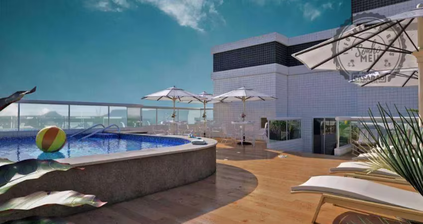 Apartamento com 1 quarto à venda na Rua Armando Bogus, Vila Mirim, Praia Grande