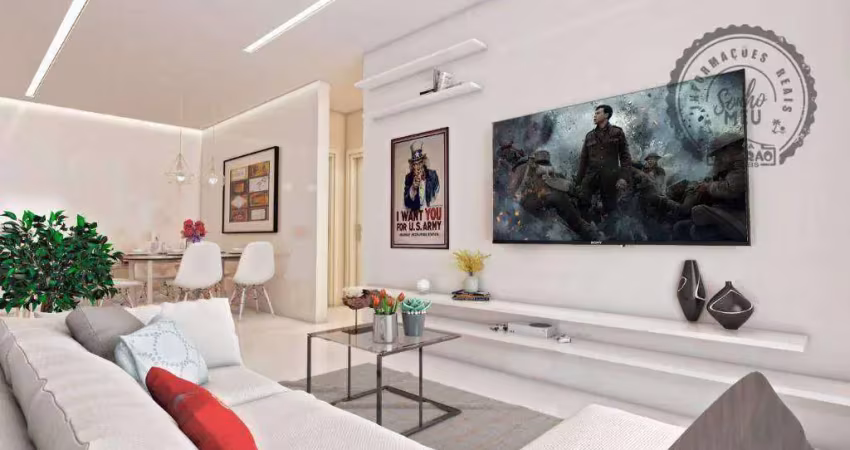 Apartamento com 1 quarto à venda na Avenida Presidente Castelo Branco, Jardim Imperador, Praia Grande