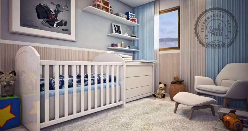 Cobertura com 4 dormitórios à venda, 223 m² por R$ 1.800.000,00 - Guilhermina - Praia Grande/SP