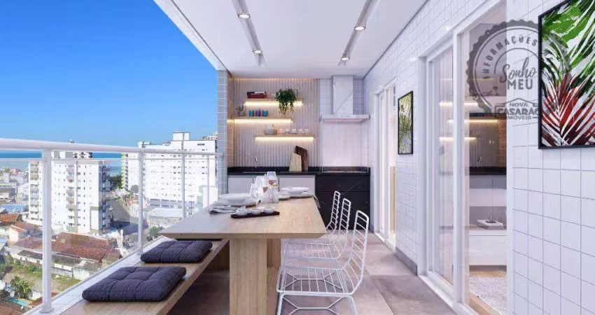 Apartamento com 2 quartos à venda na Avenida Presidente Kennedy, Vila Mirim, Praia Grande