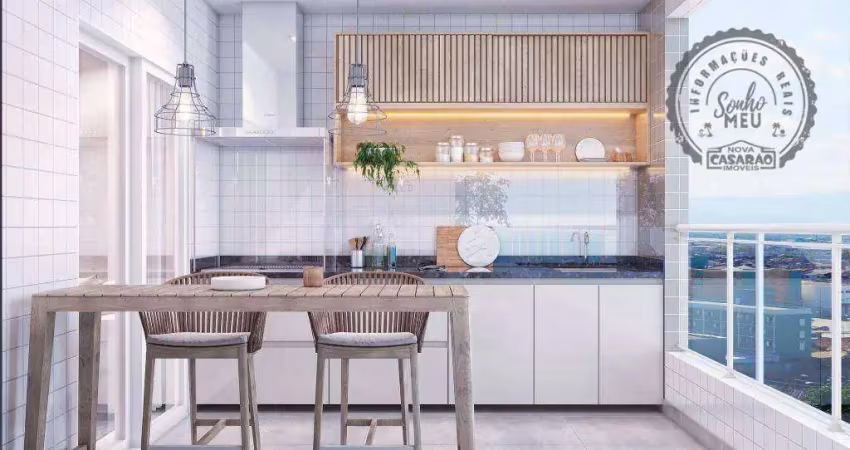Apartamento com 2 quartos à venda na Avenida Presidente Kennedy, Vila Mirim, Praia Grande