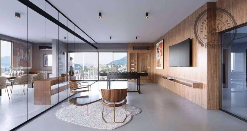 Apartamento com 2 quartos à venda na Avenida Costa Machado, Canto do Forte, Praia Grande