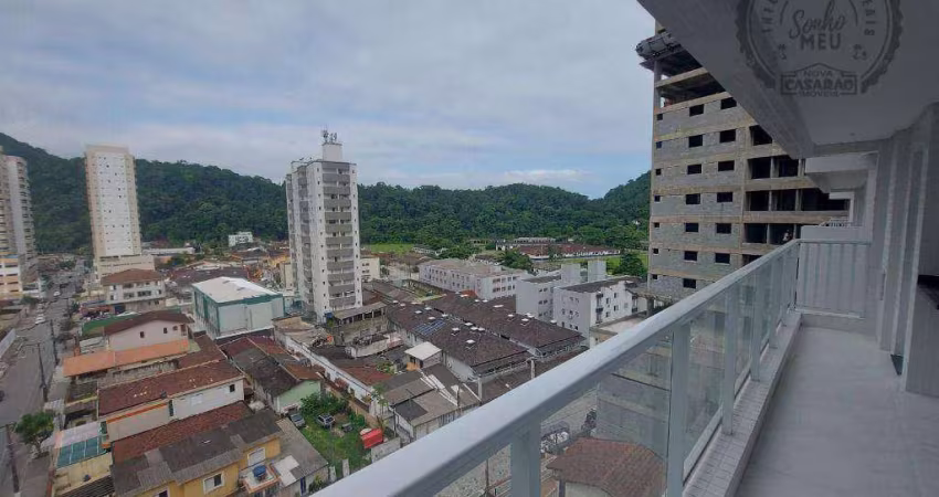 Apartamento com 2 dormitórios à venda, 81 m² por R$ 590.000,00 - Canto do Forte - Praia Grande/SP