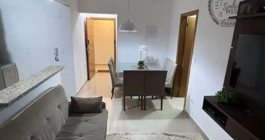Apartamento com 1 dormitório à venda, 64 m² por r$ 450.000,00 - aviação - praia grande/sp