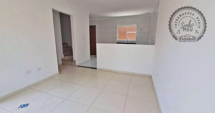 Casa em condomínio fechado com 2 quartos à venda na Rua Santa Maria de Jesus, Jardim Quietude, Praia Grande