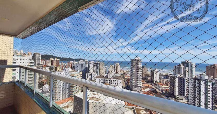 Apartamento com 2 dormitórios à venda, 97 m² por R$ 620.000,00 - Guilhermina - Praia Grande/SP