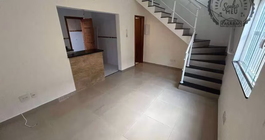 Casa em condomínio fechado com 2 quartos para alugar na Rua Vinte e Três de Maio, Vila Mirim, Praia Grande