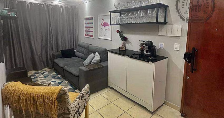 Apartamento com 1 dormitório à venda, 38 m² por R$ 259.000,00 - Vila Guilhermina - Praia Grande/SP