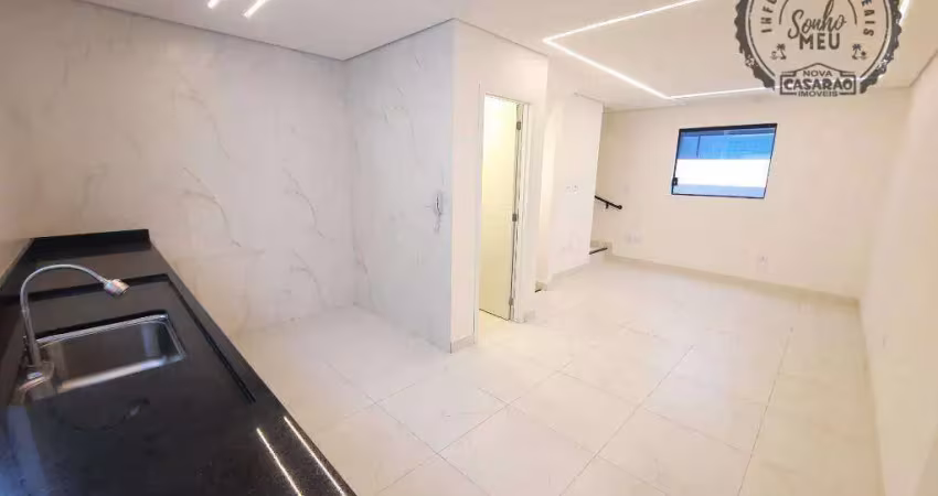 Casa em condomínio fechado com 2 quartos à venda na Rua Xixova, Canto do Forte, Praia Grande