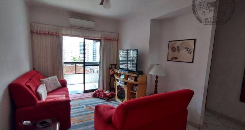 Apartamento com 1 dormitório à venda, 75 m² por R$ 320.000,00 - Guilhermina - Praia Grande/SP