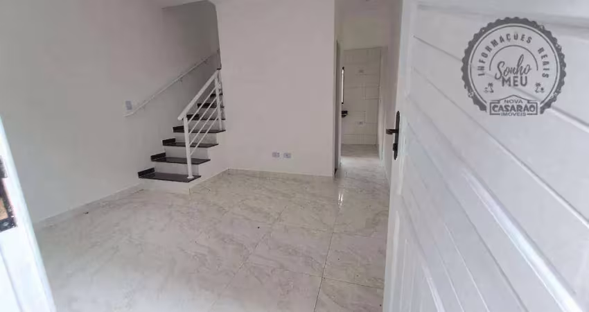 Casa em condomínio fechado com 2 quartos à venda na Rua Caxambu, Jardim Imperador, Praia Grande