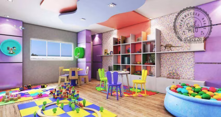 Apartamento com 2 quartos à venda na Avenida Presidente Kennedy, Guilhermina, Praia Grande