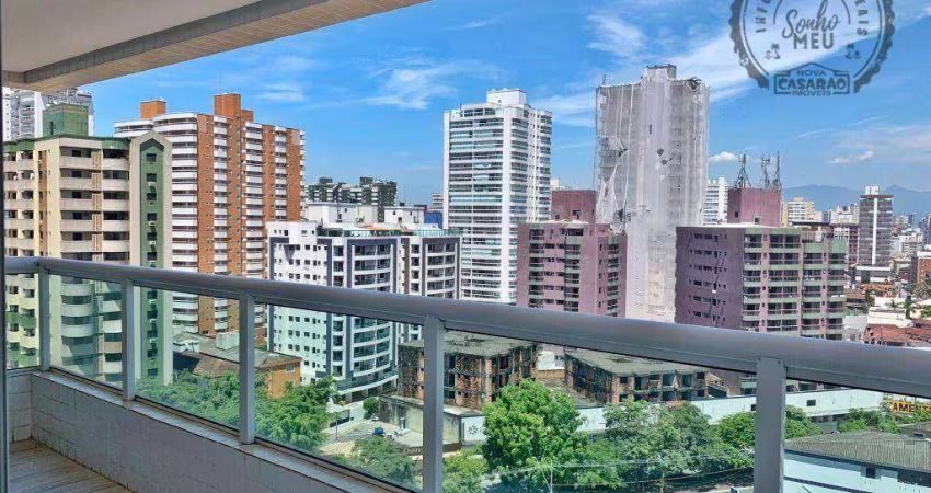 Apartamento com 2 dormitórios à venda, 85 m² por R$ 700.000,00 - Canto do Forte - Praia Grande/SP