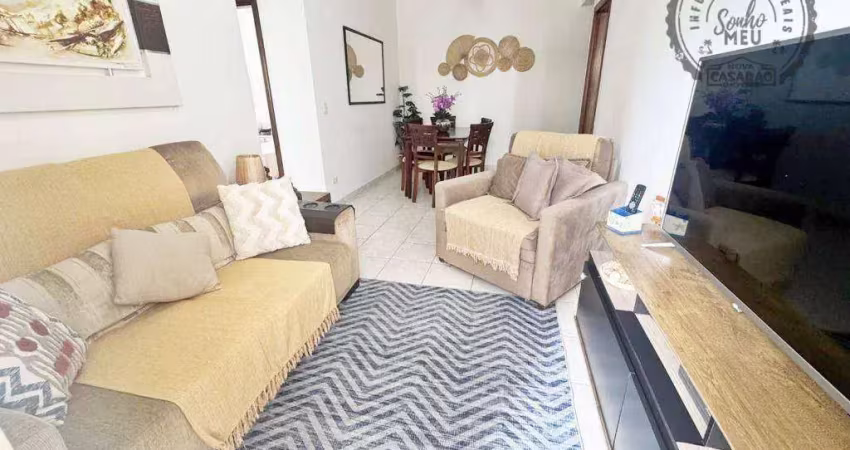 Apartamento com 2 dormitórios à venda, 70 m² por r$ 399.000,00 - canto do forte - praia grande/sp