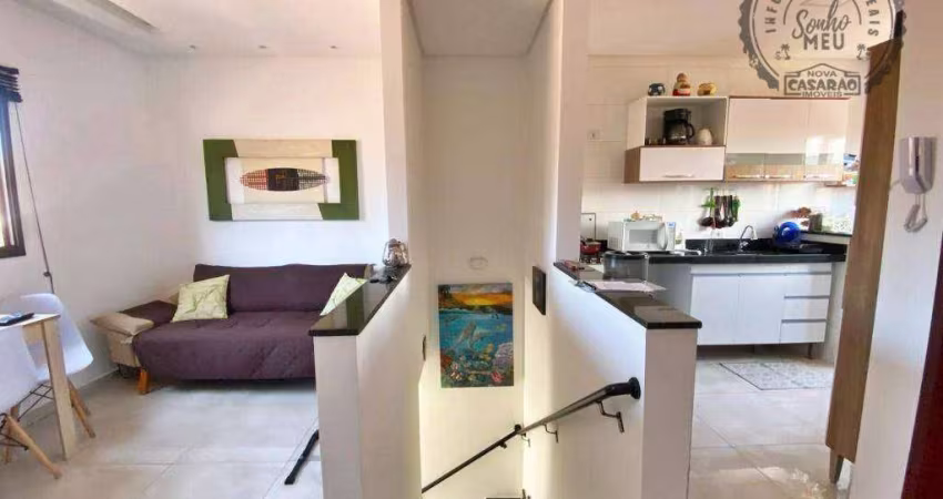 Casa com 2 dormitórios à venda, 51 m² por R$ 345.000,00 - Vila Guilhermina - Praia Grande/SP