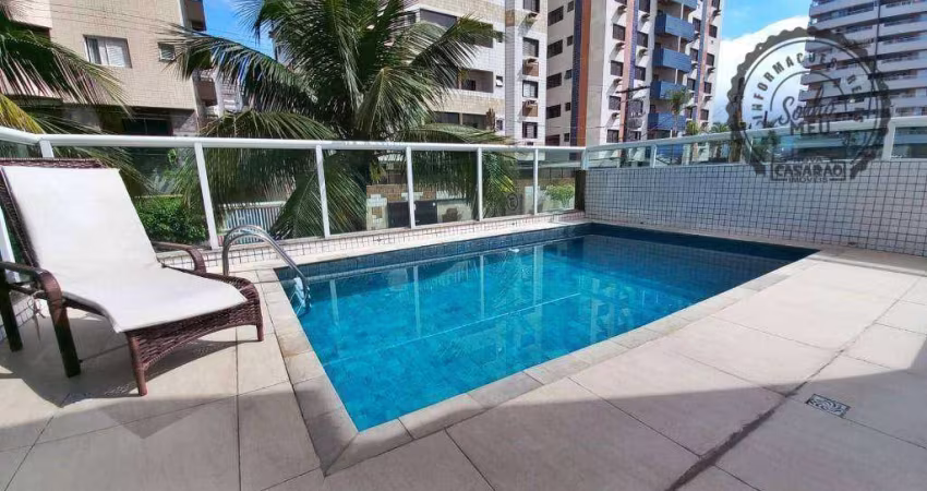 Apartamento com 2 dormitórios, 110 m² - venda por R$ 750.000,00 ou aluguel por R$ 5.558,00/mês - Tupi - Praia Grande/SP