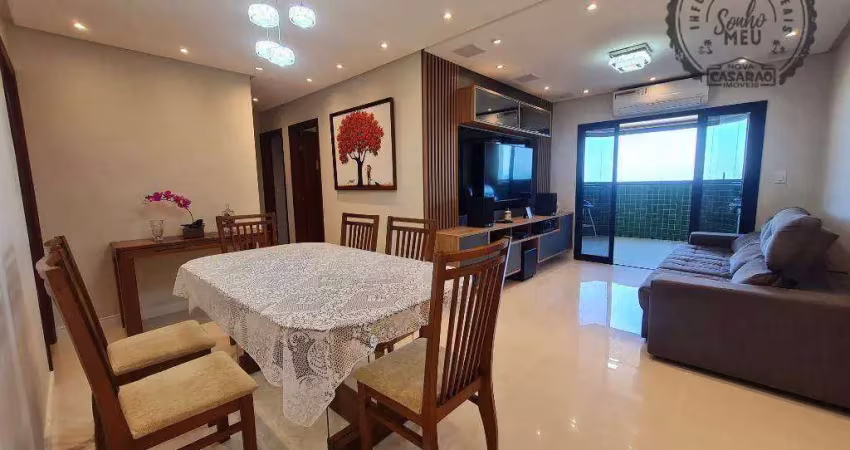 Apartamento com 3 quartos à venda na Rua Alberto Santos Dumont, Guilhermina, Praia Grande