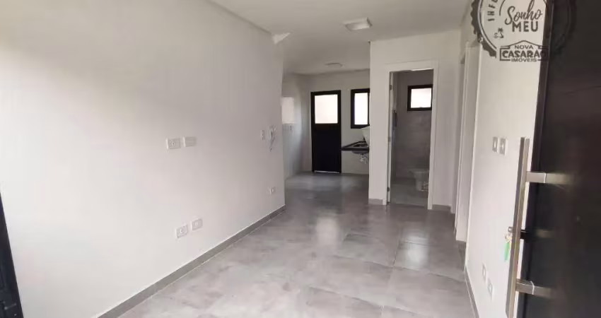 Casa em condomínio fechado com 2 quartos à venda na Rua Franklin Alves de Moura, Vila Antártica, Praia Grande