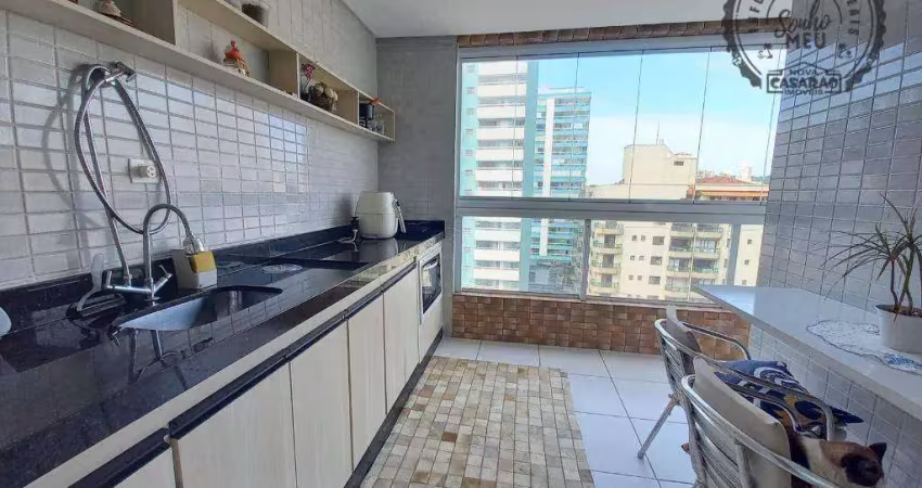 Apartamento com 2 quartos à venda na Avenida Rio Branco, Canto do Forte, Praia Grande