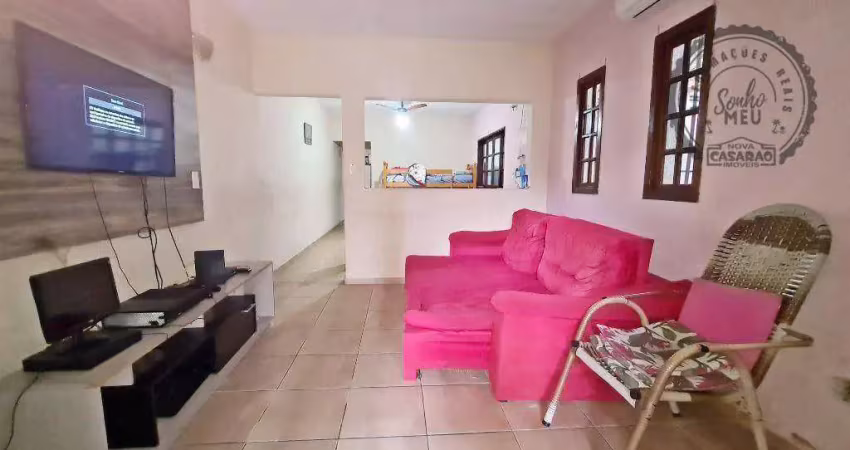 Casa com 2 dormitórios à venda, 80 m² por r$ 650.000,00 - aviação - praia grande/sp