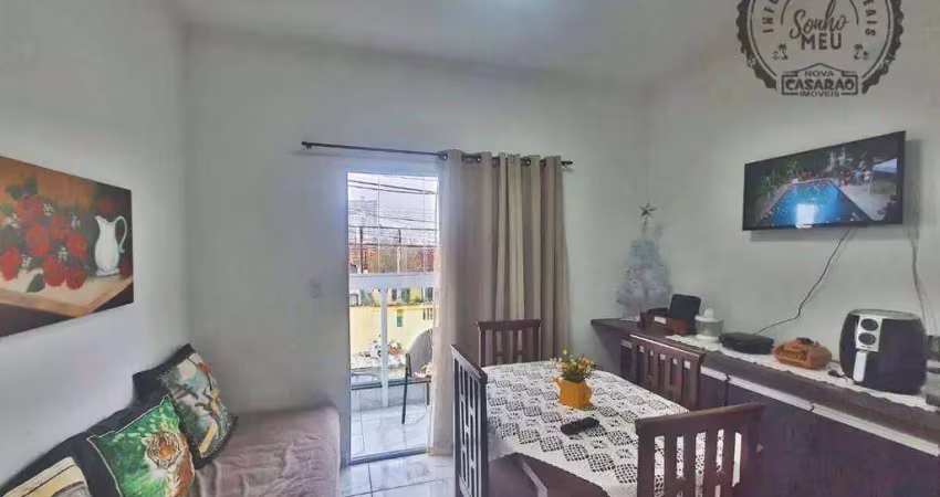 Casa em condomínio fechado com 3 quartos à venda na Avenida Anita Barrella, Balneário Maracanã, Praia Grande